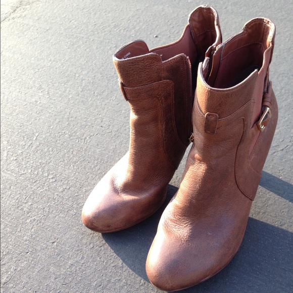 Tan High Booties - Picture 4 of 4