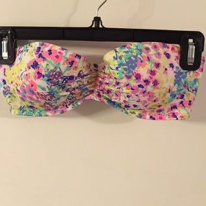 VS strapless flirt bandeau bikini top