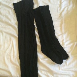 Black Knee-high Socks and Tights