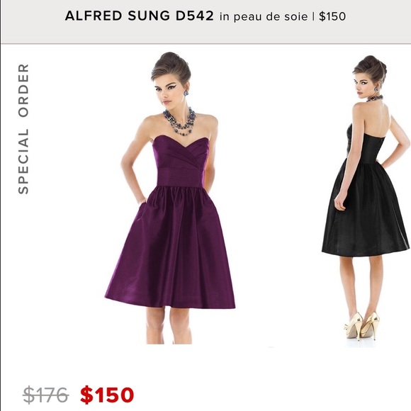 Brand new, still in package Alfred Sung dress - Picture 4 of 4