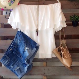 The Alana off the shoulder top