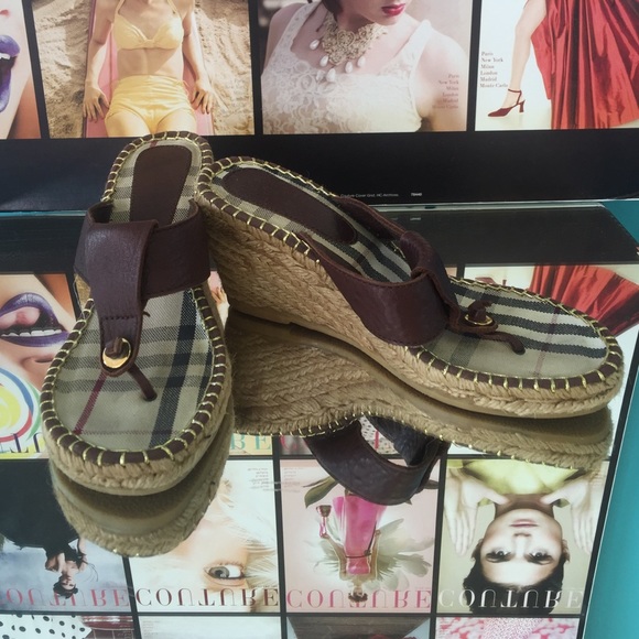 Burberry wedges - Picture 1 of 4
