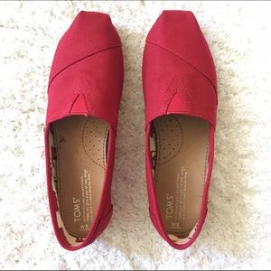 TOMS - Red Classic Canvas