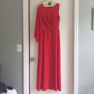 BCBG gorgeous red dress!