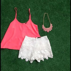 Pink Tank Top Blouse