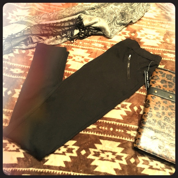 STYLISH & Versatile Zipper Leggings NWT💋 - Picture 1 of 4