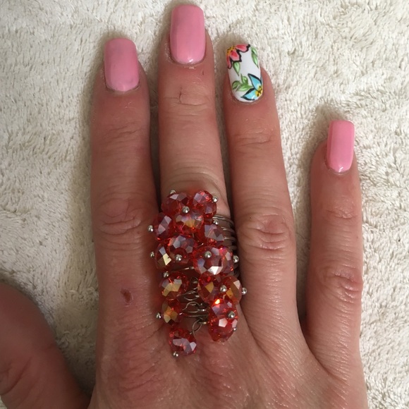 Beaded ring - Picture 2 of 3