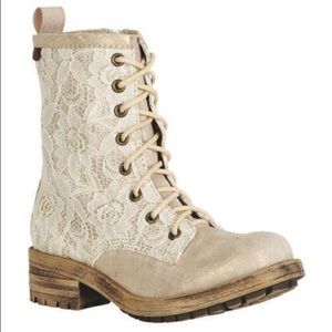 Lace Combat Boots