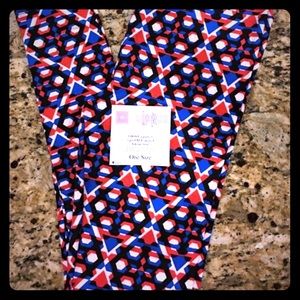LuLaRoe Memorial Day OS Leggings New