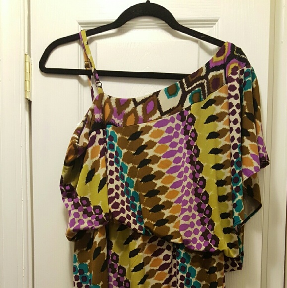 Cute multi  color mini dress