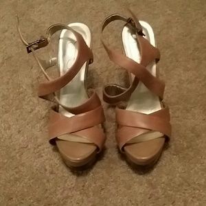 Jessica Simpson leopard heels