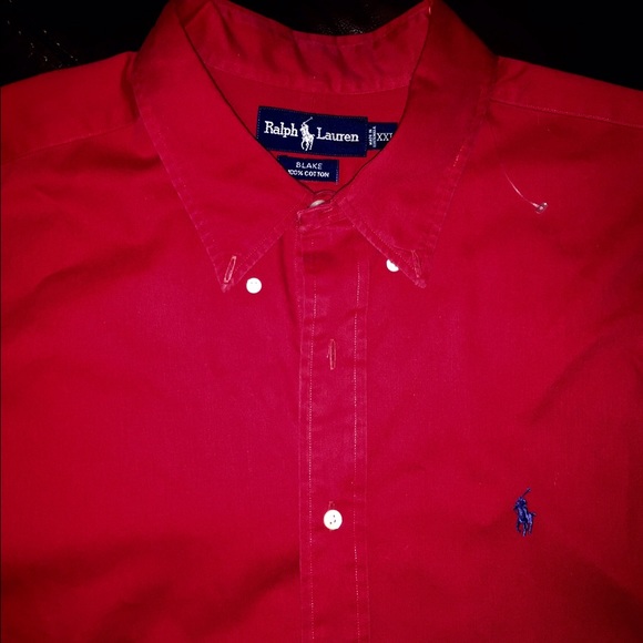 Polo Ralph Lauren Shirt XXL Red
