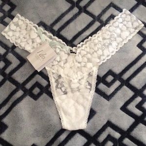 Victoria's Secret bridal white panty