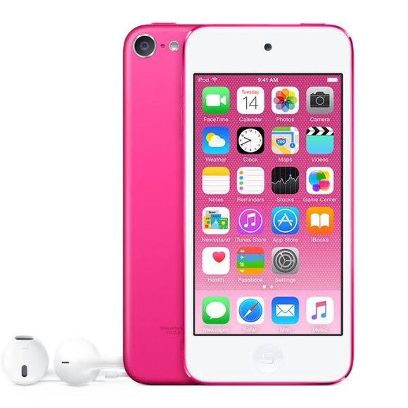 New 16Gb Apple Pink Ipod Touch (6th Generation)