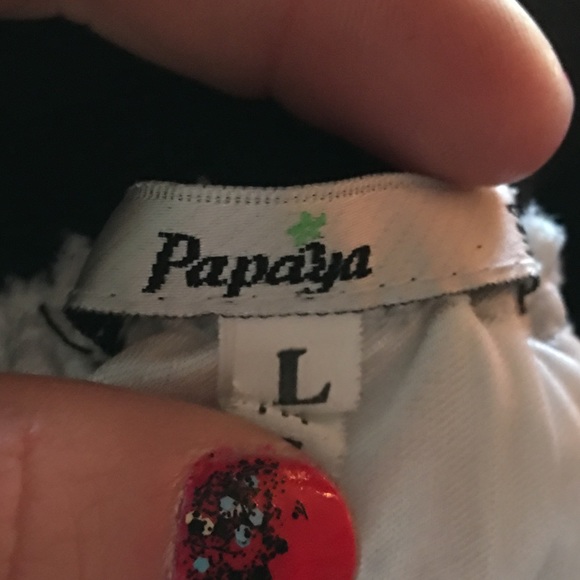 Papaya Floral Skirt - Picture 2 of 2