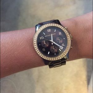 Brown Michael Kors watch