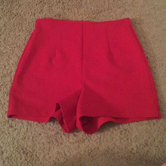 High waisted shorts