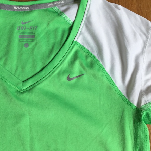 Nike Green Dri-Fit Workout Top