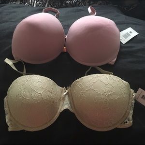 2 bras 36D