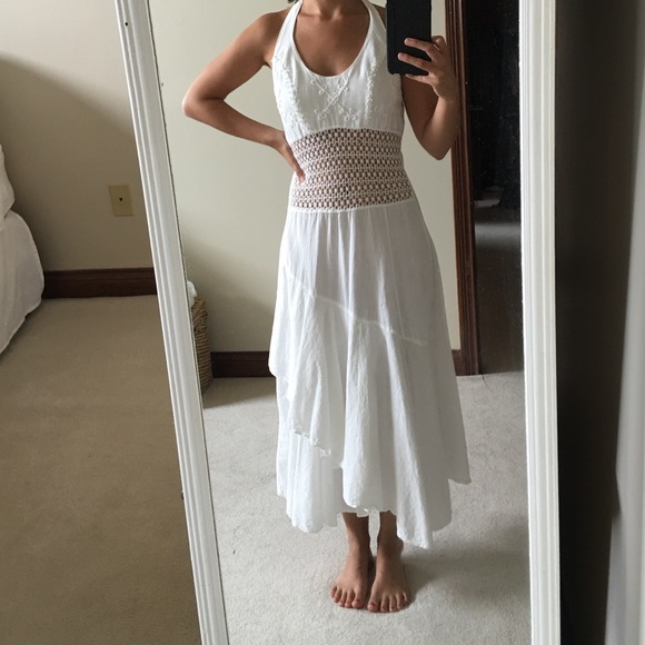 White summer dress from Aruba - Picture 3 of 3