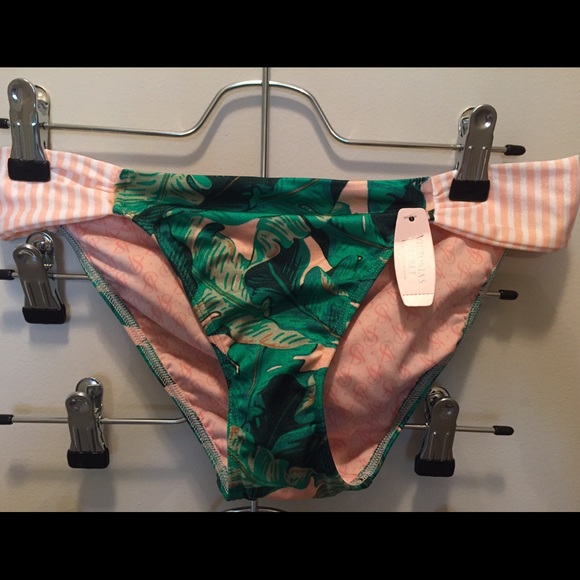 NWT Victoria's Secret Palm bikini bottom