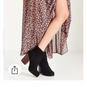 Jeffery Campbell rumble suede booties