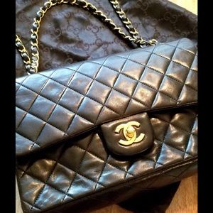 Vintage Chanel Classic 2.55 Double Flap Bag