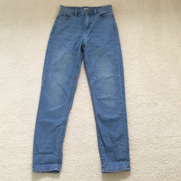 High waisted mom jeans