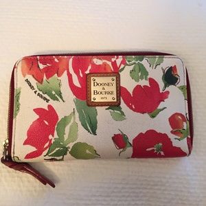 Dooney & Bourke rose wallet
