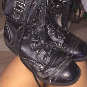 roxy combat boots