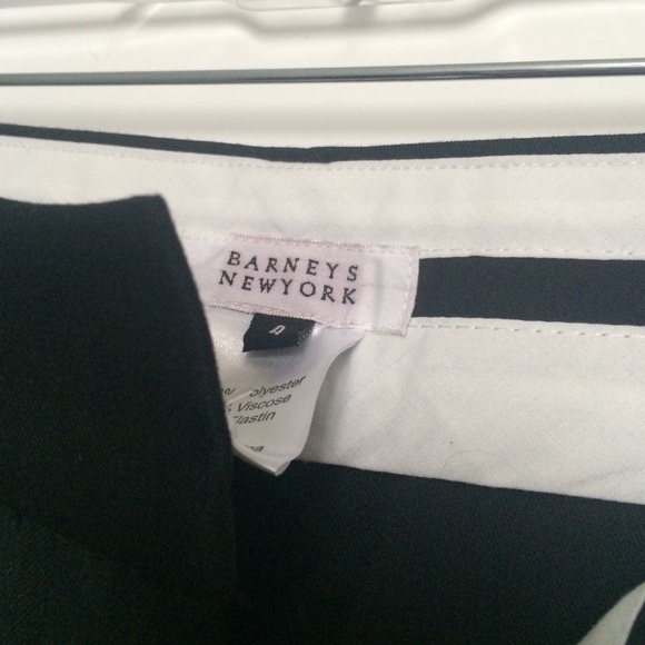 NWT Barney's New York Black Trousers