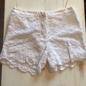 Joe fresh high waisted lace shorts
