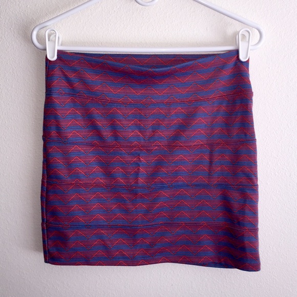 Nollie bright print skirt