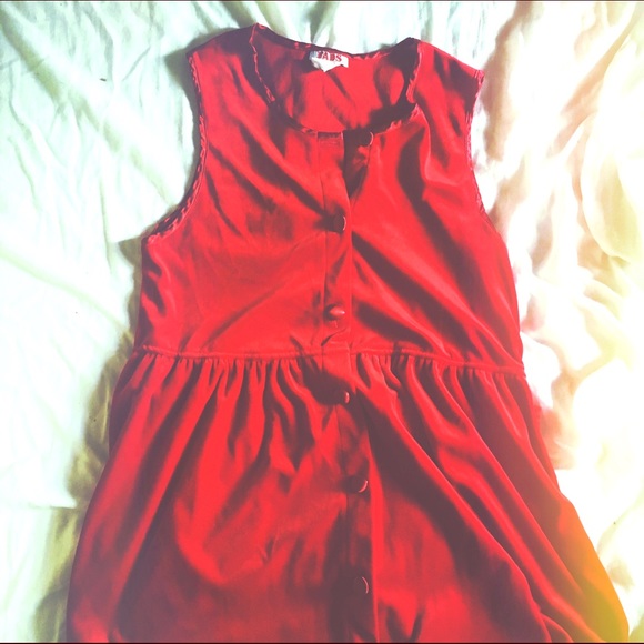 Vintage Velvet Button-Down Maxi Dress