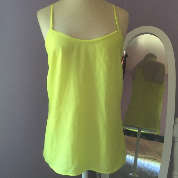 Bright Yellow J. Crew Tank Top
