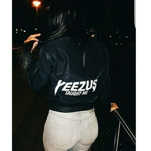 1 Hour SALE💣YEEZUS TAUGHT Me bomber Jacket