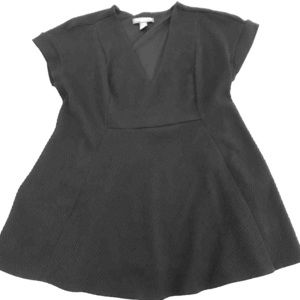 Black A Pea in the Pod fit and flare shirt.