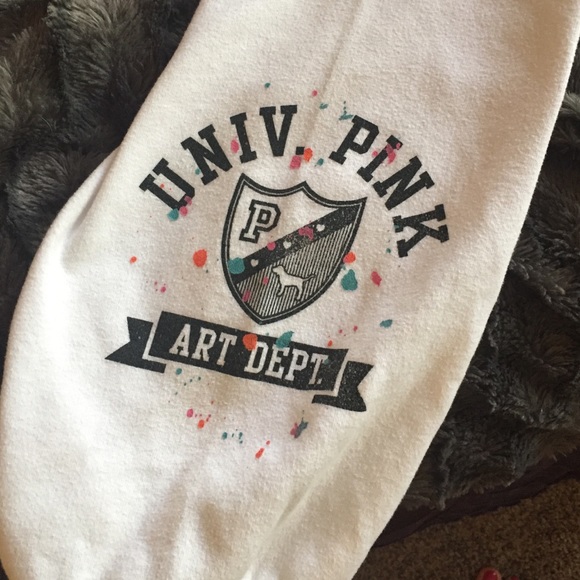 White Victoria's Secret Sweatpants