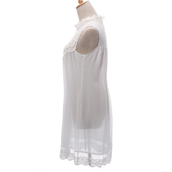 💥SALE💥 🆕Boho Goddess Crochet Lace Dress - Picture 4 of 4