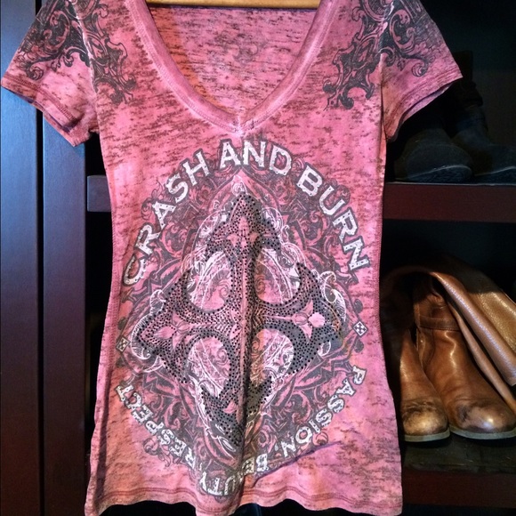 Crash and Burn shirt