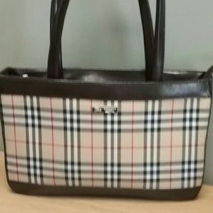 Plaid  shoulder bag