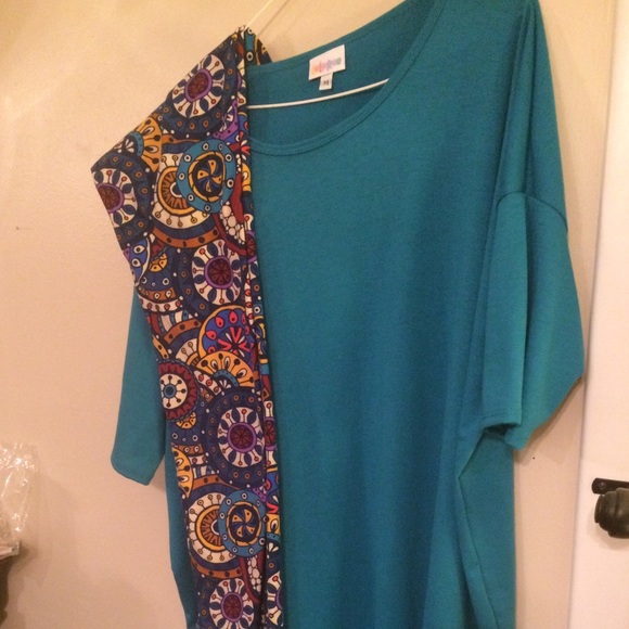 LuLaRoe Irma and leggings