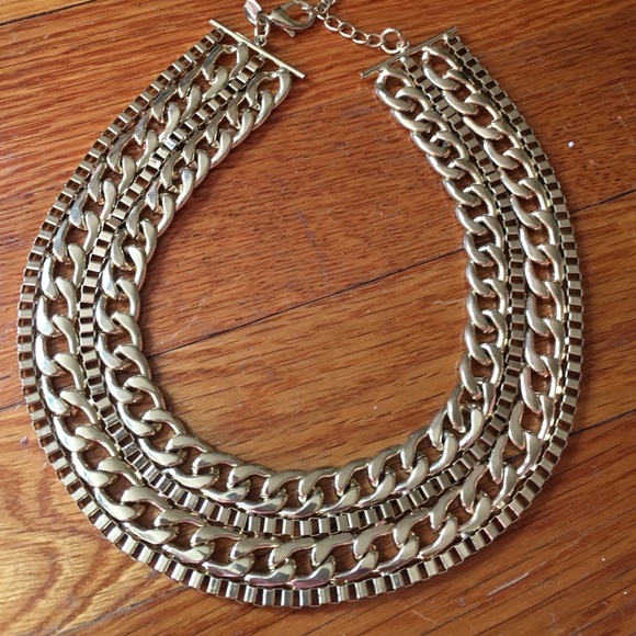 Thick gold plated chain from express
