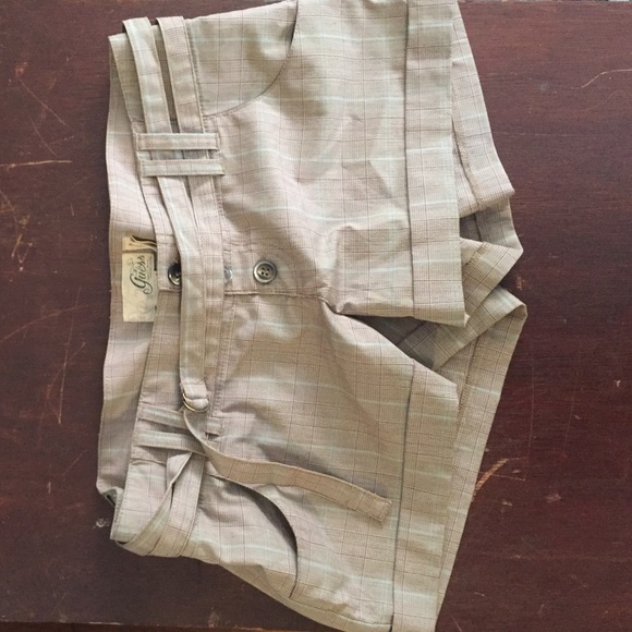 Guess shorts with wrap belt!