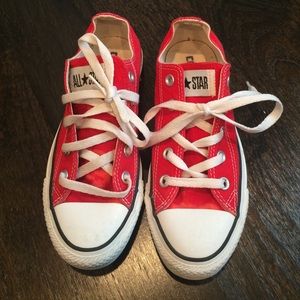 Red converse