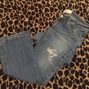 🔴SOLD🔴 Distressed Hollister Jeans 9R