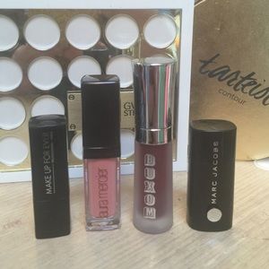 Lipstick and lipgloss sample bundle!!