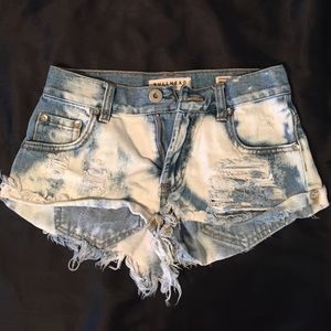 High waisted shorts