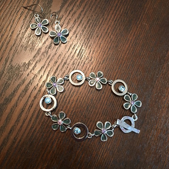 Sterling silver children's Patricia Locke set