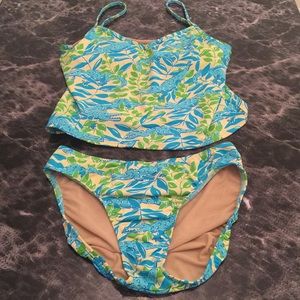 Two piece swim suit